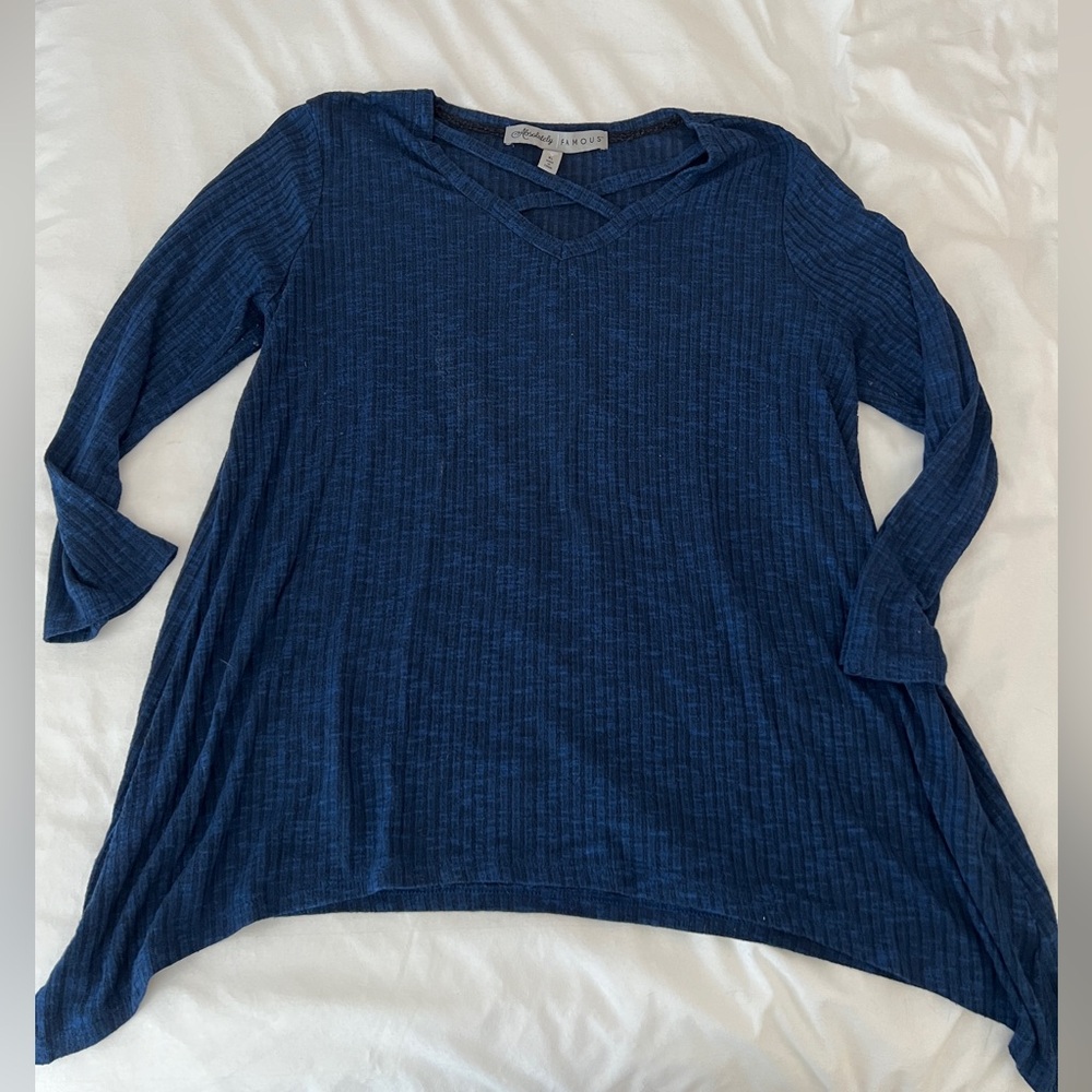 Women’s blue blouse